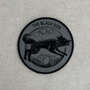 Taylor Swift Tortured Poets Department Fabric Patch “The Black Dog” Edition